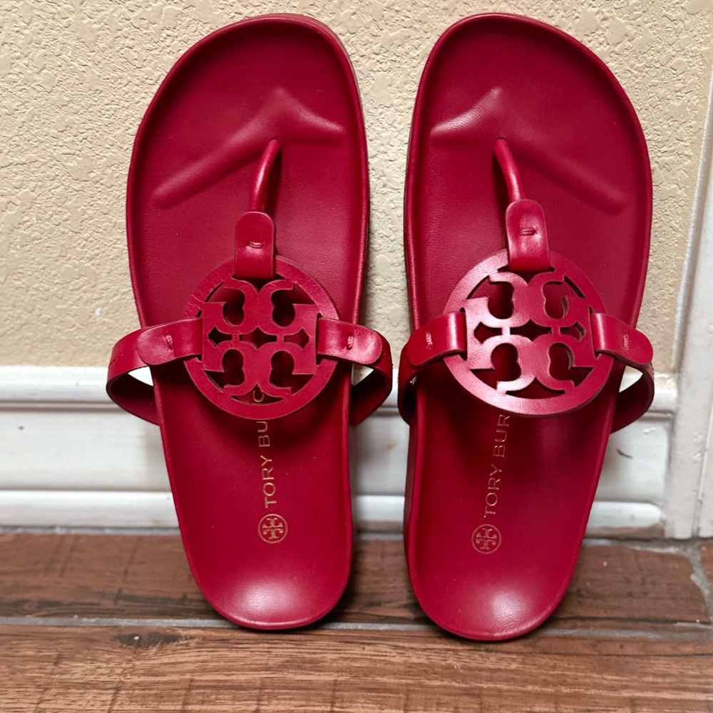 Tory Burch Bold Red Sandals